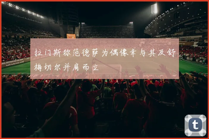 拉门斯称范德萨为偶像幸与其及舒梅切尔并肩而立
