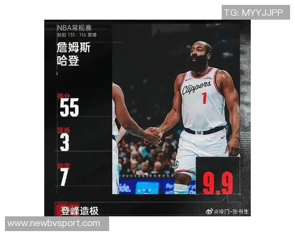 哈登常规赛得分突破28269分距离第十名安东尼仅差20分